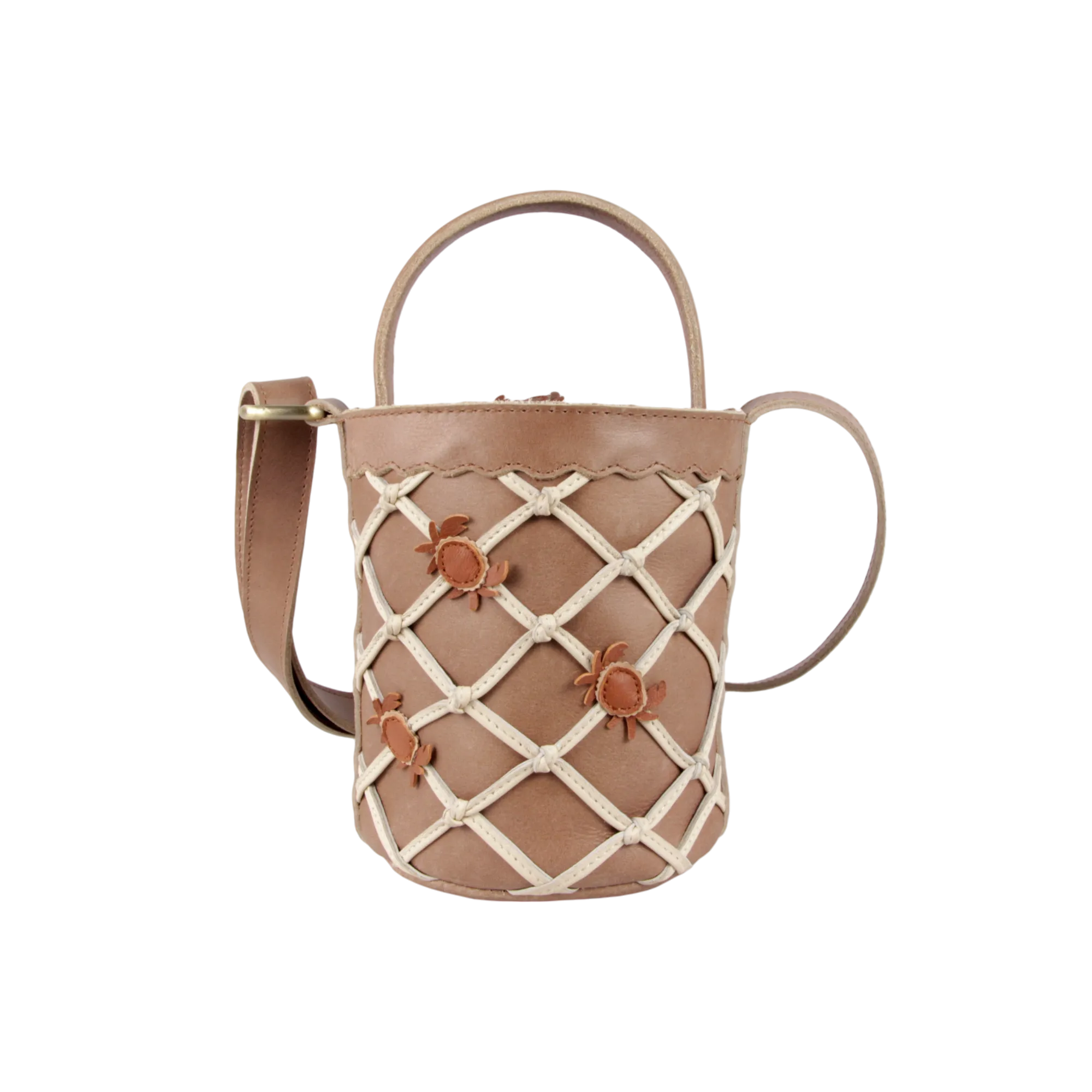 Pattie Bucket Bag | Crabs | Nutmeg Leather