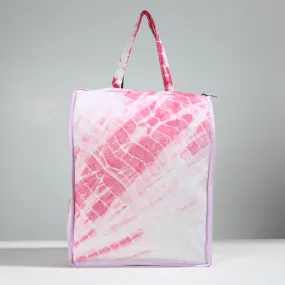 Pink - Handcrafted Cotton Shopping Bag 22