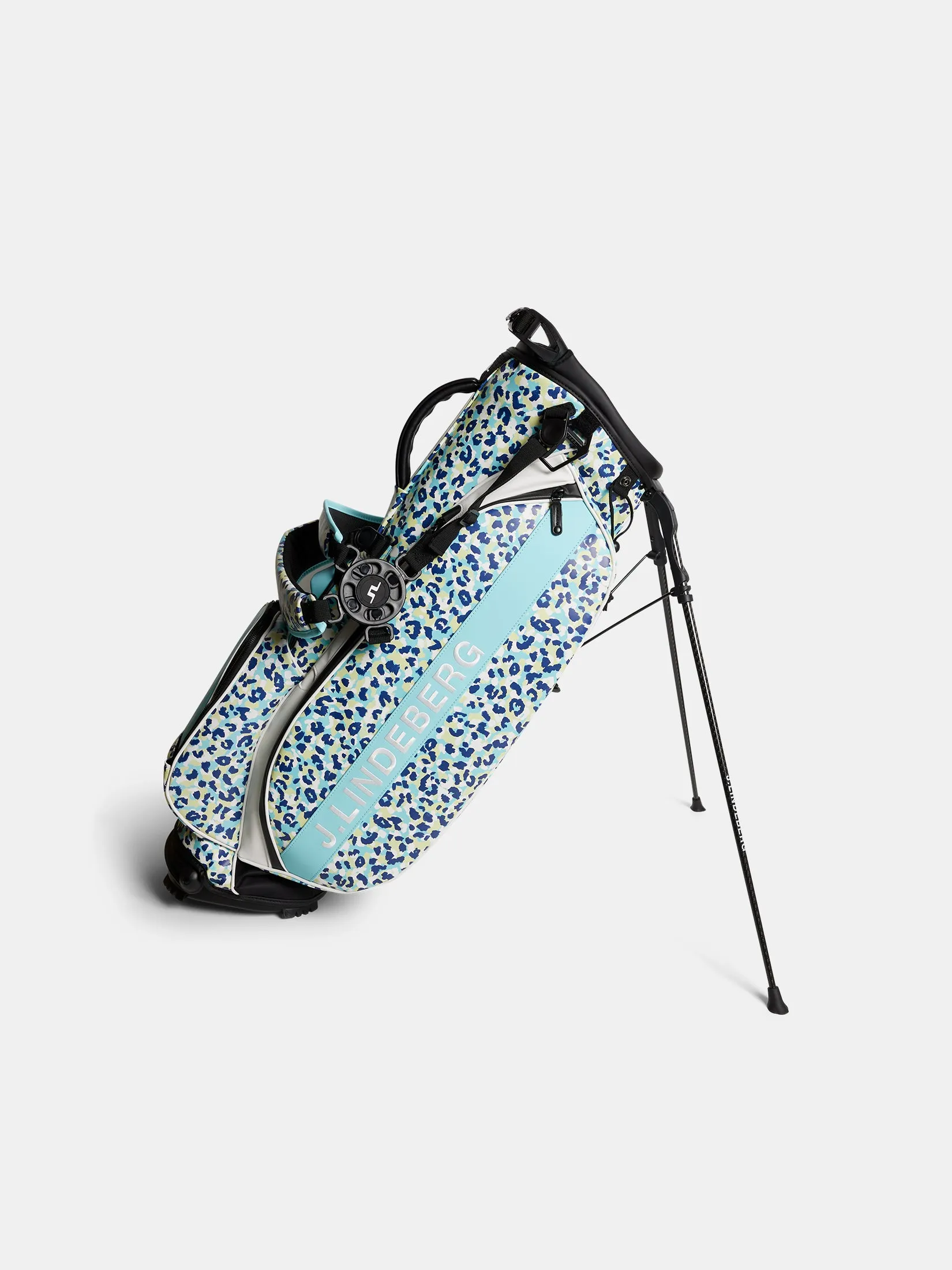 Play Stand Bag Print / Leopard Aruba Blue