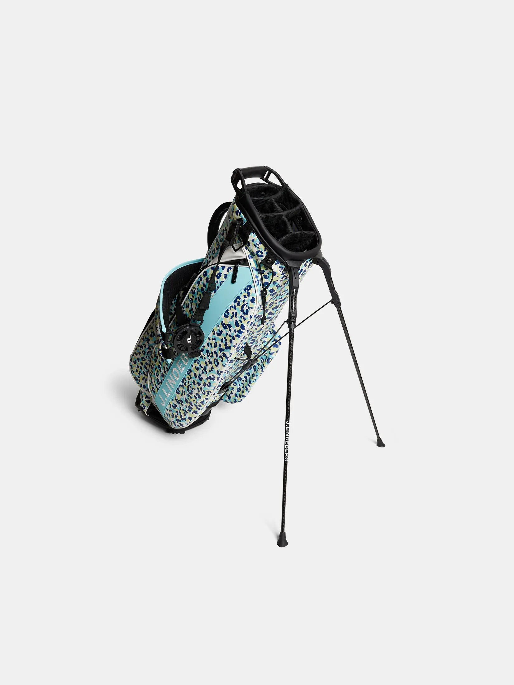 Play Stand Bag Print / Leopard Aruba Blue