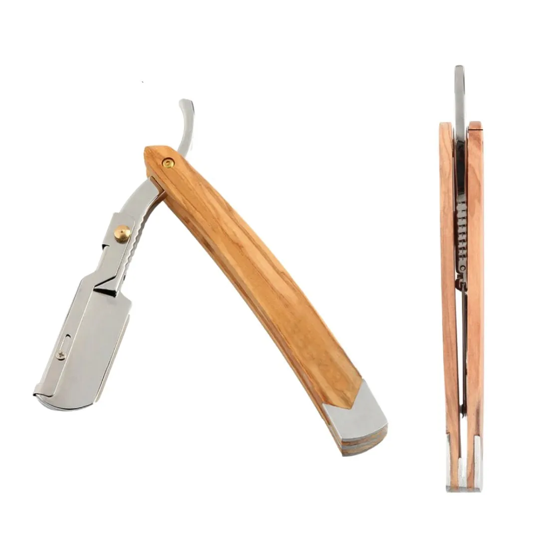 Professional Double Edge Shavette Straight Razor Set