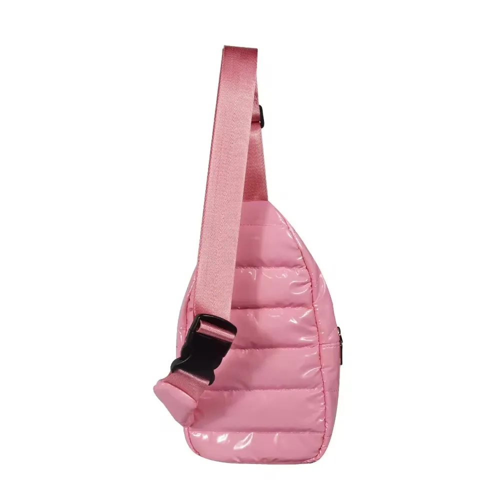 Puffer Sling Crossbody Bag - Assorted Colors