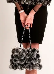 Rabbit Pom-Pom Purse