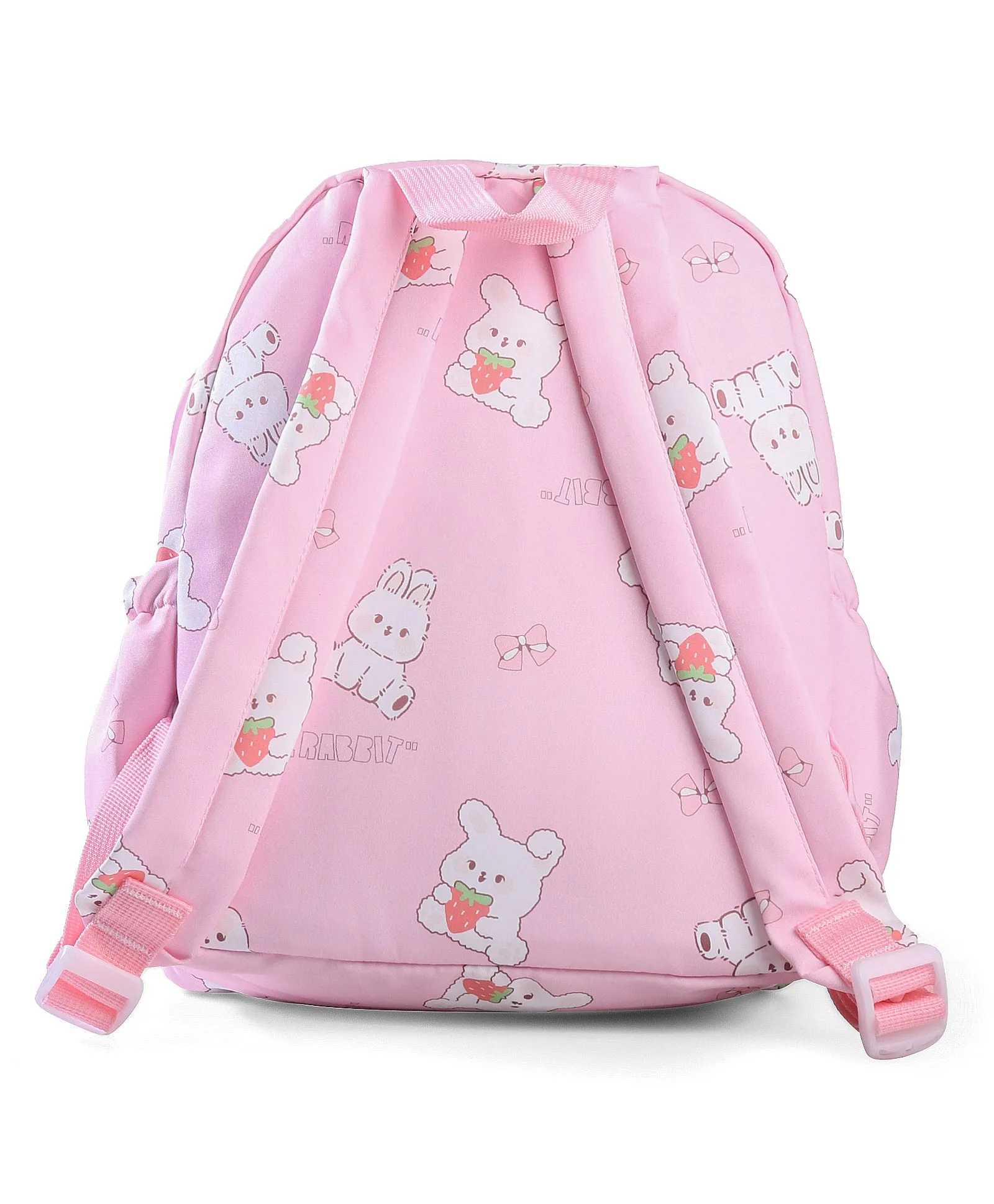 RABBIT PRINT BACKPACK - PINK