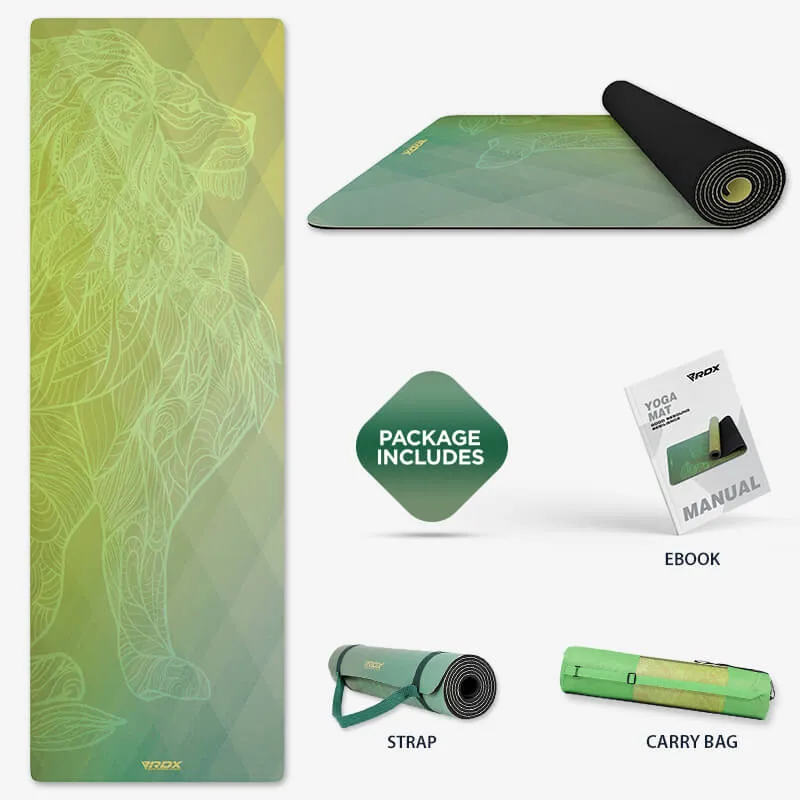 RDX D7 6mm PU Rubber Yoga Mat