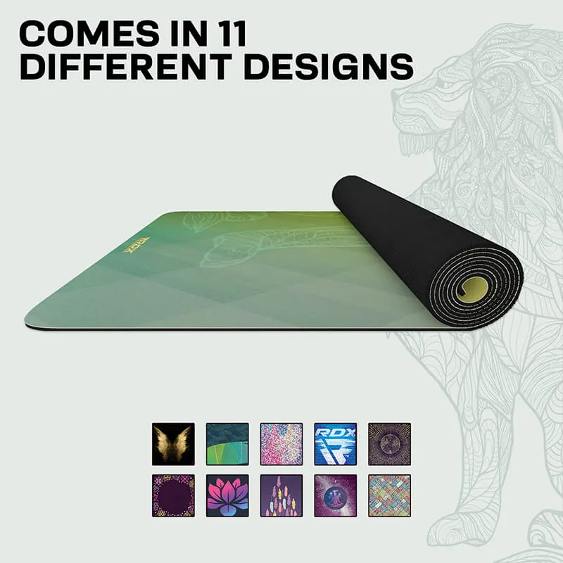 RDX D7 6mm PU Rubber Yoga Mat