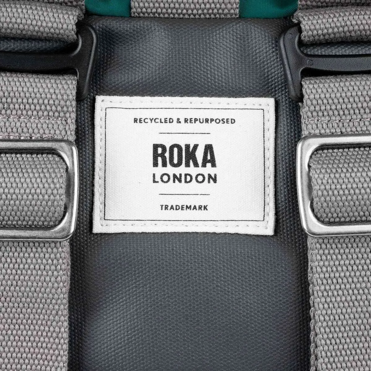 Roka Heathrow Large Recycled Canvas Duffle Bag - Teal