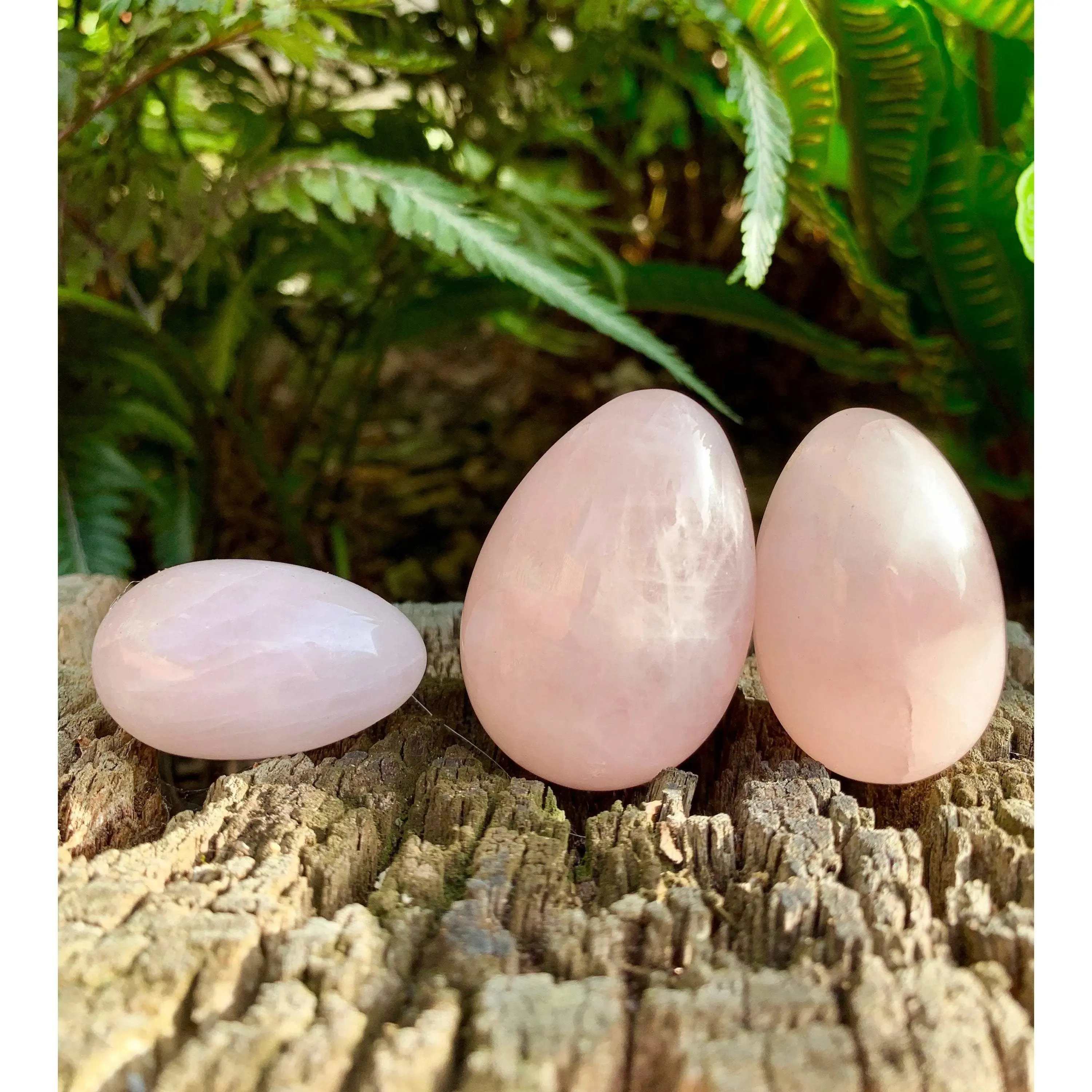 Rose Quartz Yoni Eggs