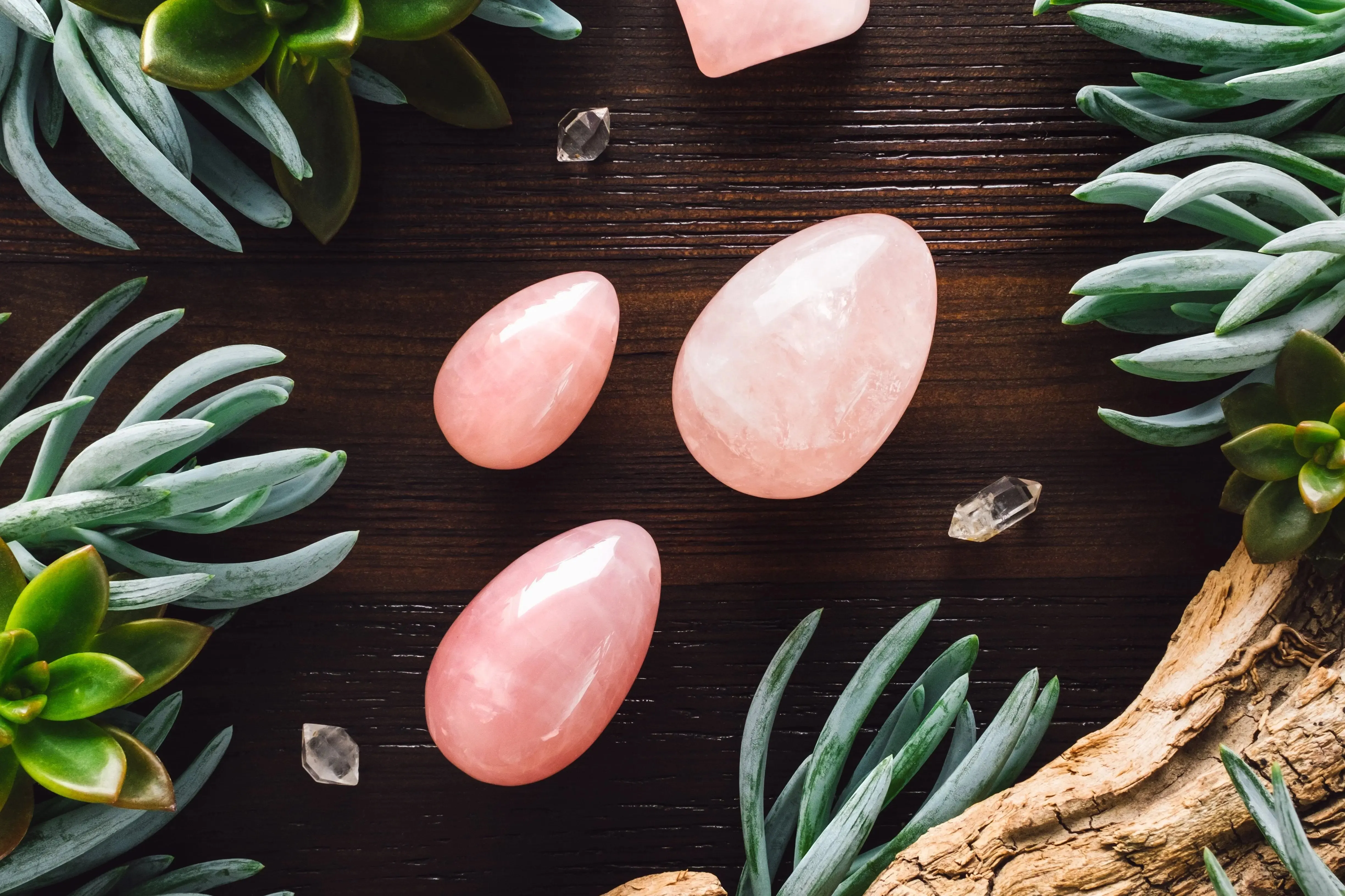 Rose Quartz Yoni Eggs