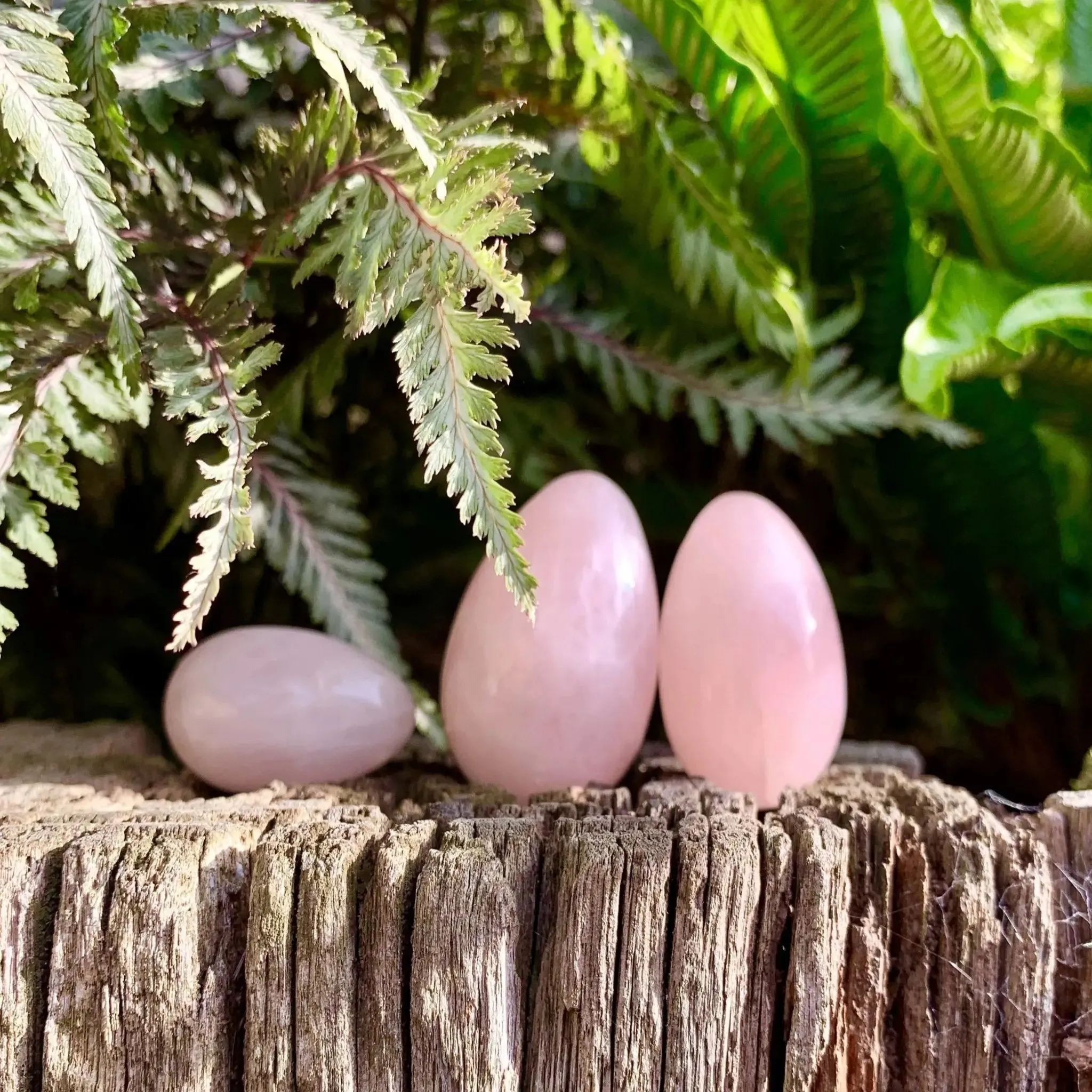 Rose Quartz Yoni Eggs