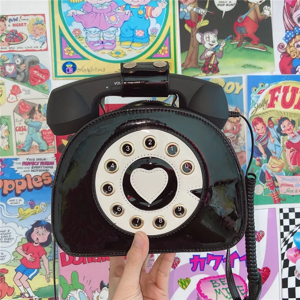 Rotary Phone Handbag