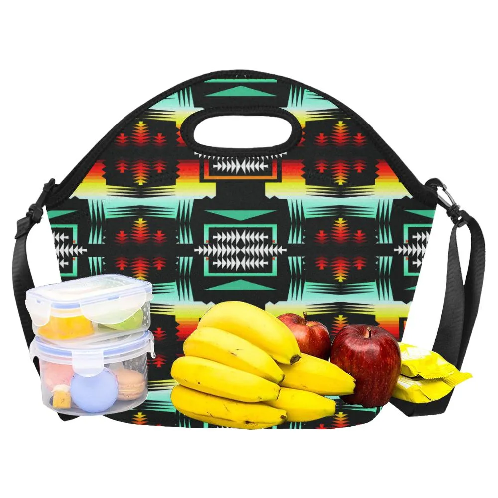 Sage Fire and Sky II Large Insulated Neoprene Lunch Bag