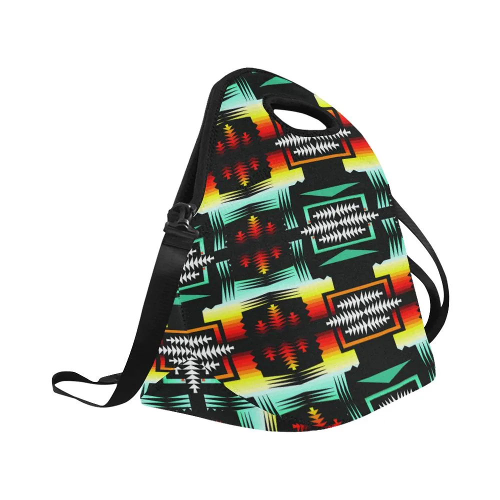 Sage Fire and Sky II Large Insulated Neoprene Lunch Bag