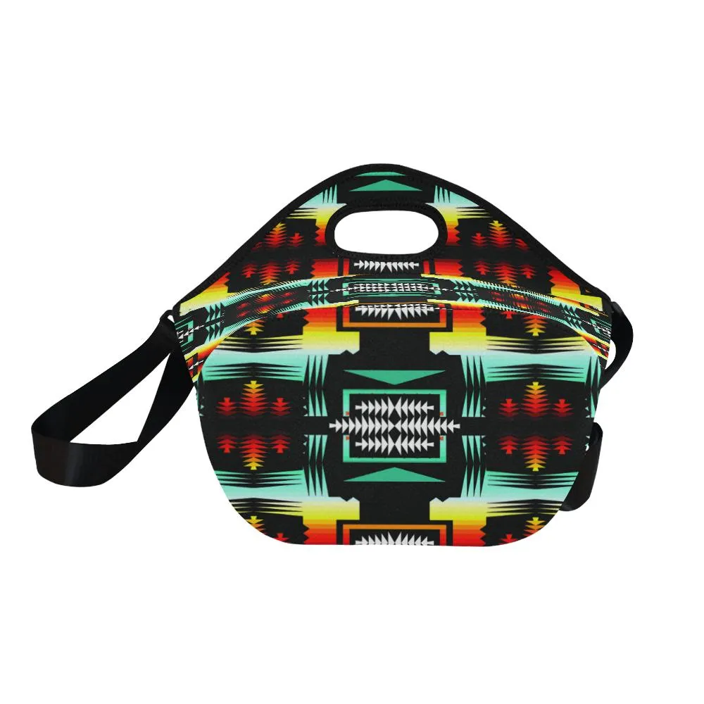 Sage Fire and Sky II Large Insulated Neoprene Lunch Bag