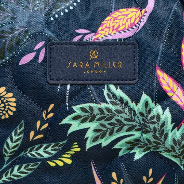 Sara Miller Botanic Paradise Quilted Travel Tote Bag