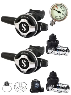 Scubapro MK25 Evo / S600 Tech Diver Regulator Set