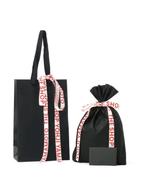 Self-wrap THE SHOP GIFT WRAPPING KIT (S) (WhitexRed)