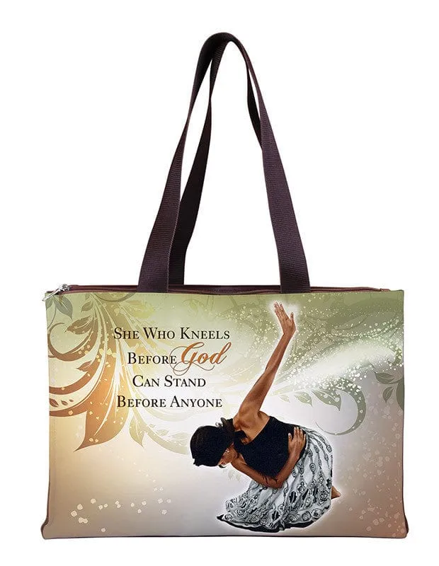 She Who Kneels Hand Bag