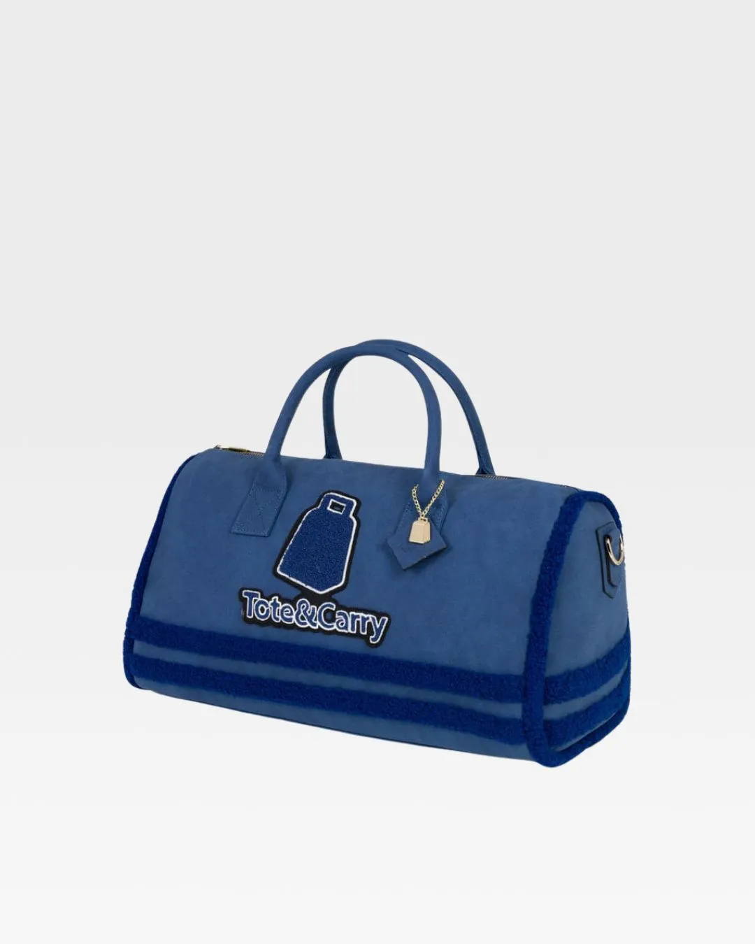 Sherpa Duffle Bag in Royal Blue