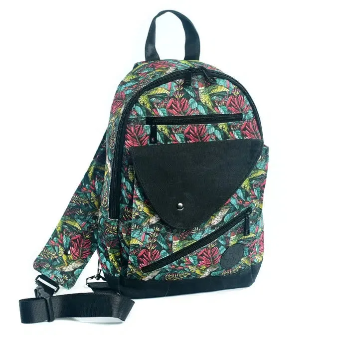 Sipsey Wilder Bag: Flying Jewels Sling Backpack