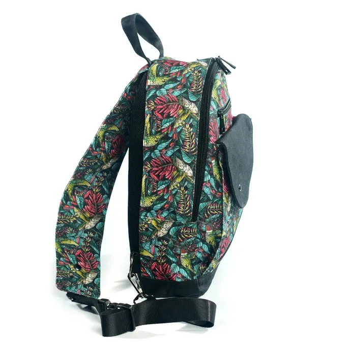 Sipsey Wilder Bag: Flying Jewels Sling Backpack