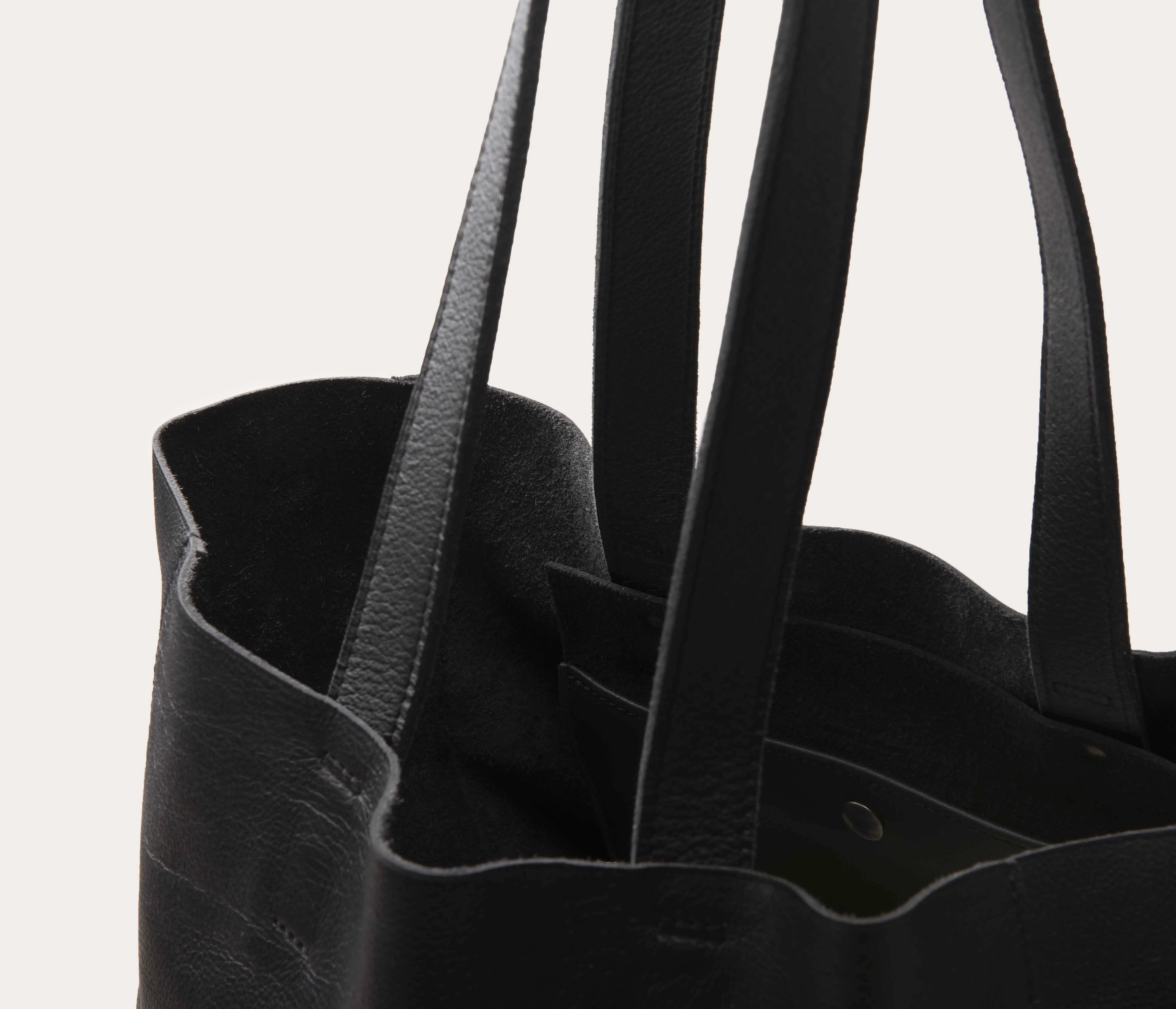 Solene Soft Tote Bag Black