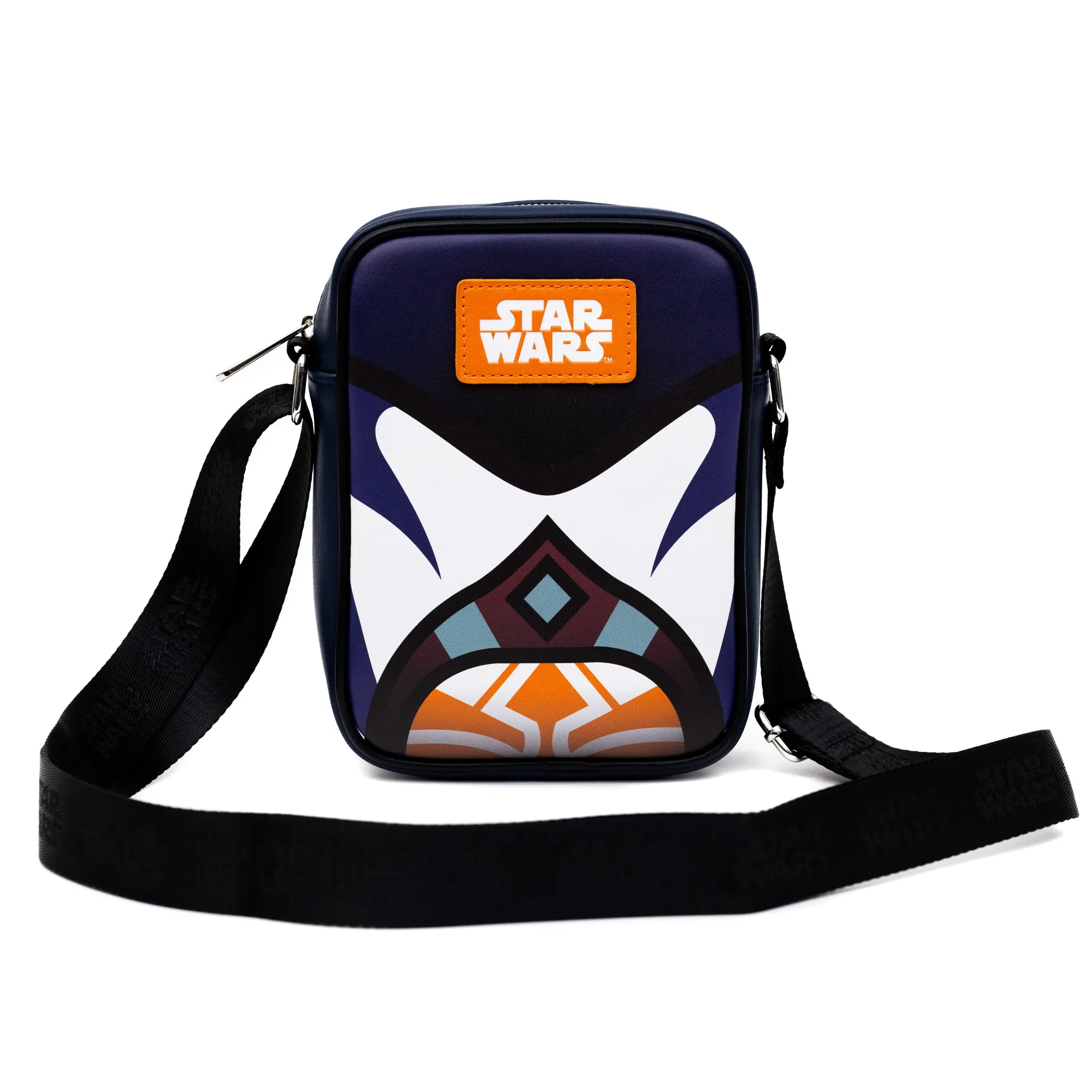 Star Wars Bag and Wallet Combo, Star Wars Ahsoka Tano Character Close Up Blue, Vegan Leather