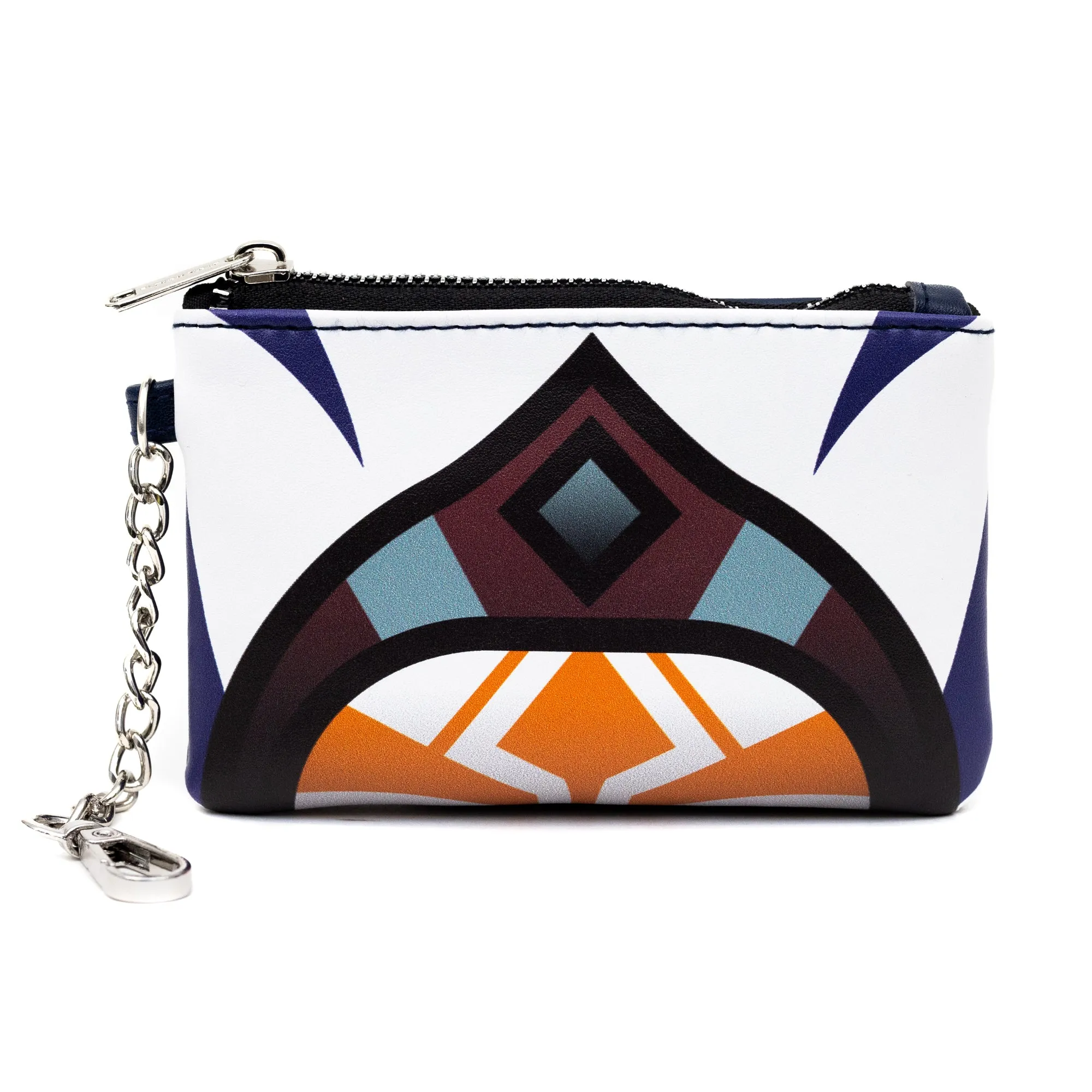 Star Wars Bag and Wallet Combo, Star Wars Ahsoka Tano Character Close Up Blue, Vegan Leather