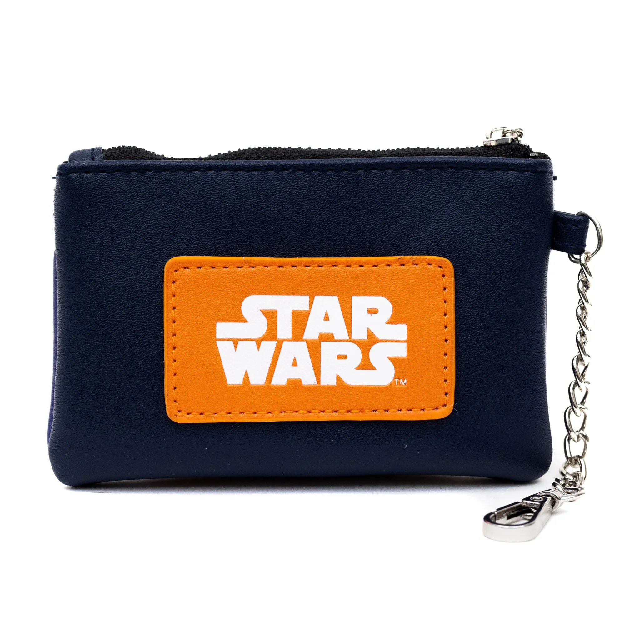 Star Wars Bag and Wallet Combo, Star Wars Ahsoka Tano Character Close Up Blue, Vegan Leather