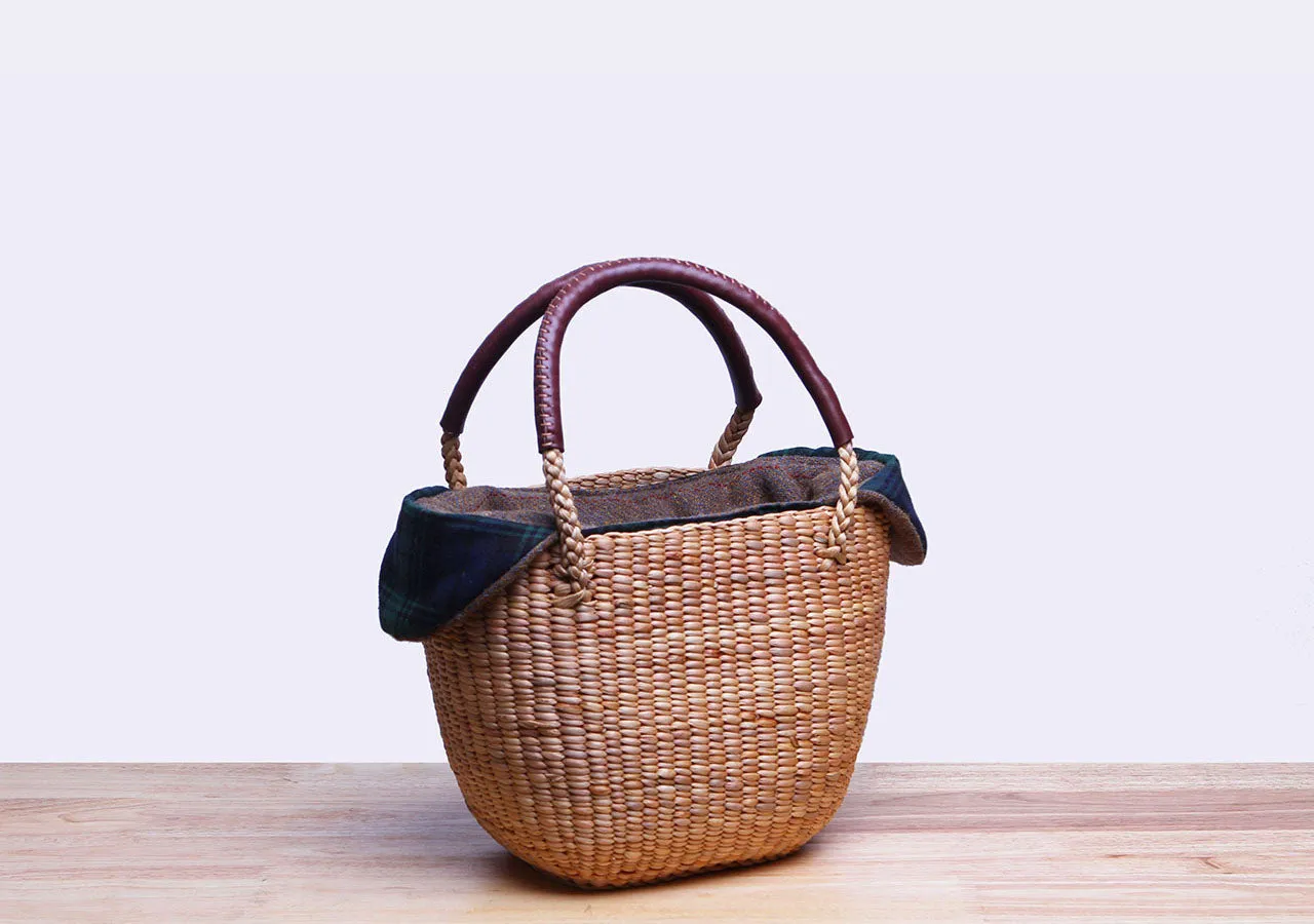 Straw Bucket Bag