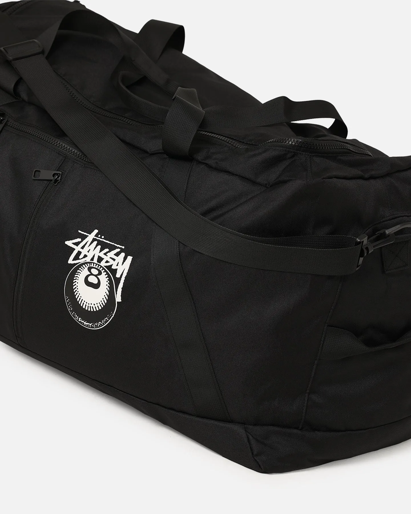 Stussy Snake Eyes Duffle Bag Black