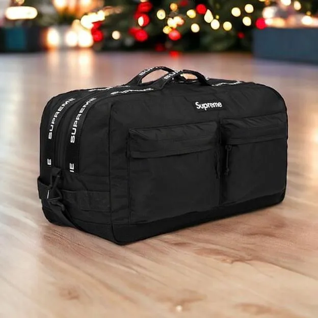 Supreme Duffle Bag Black