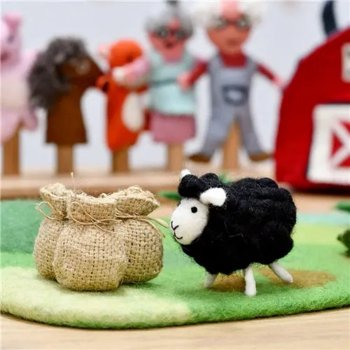 Tara Treasure Felt Baa Baa Black Sheep Set