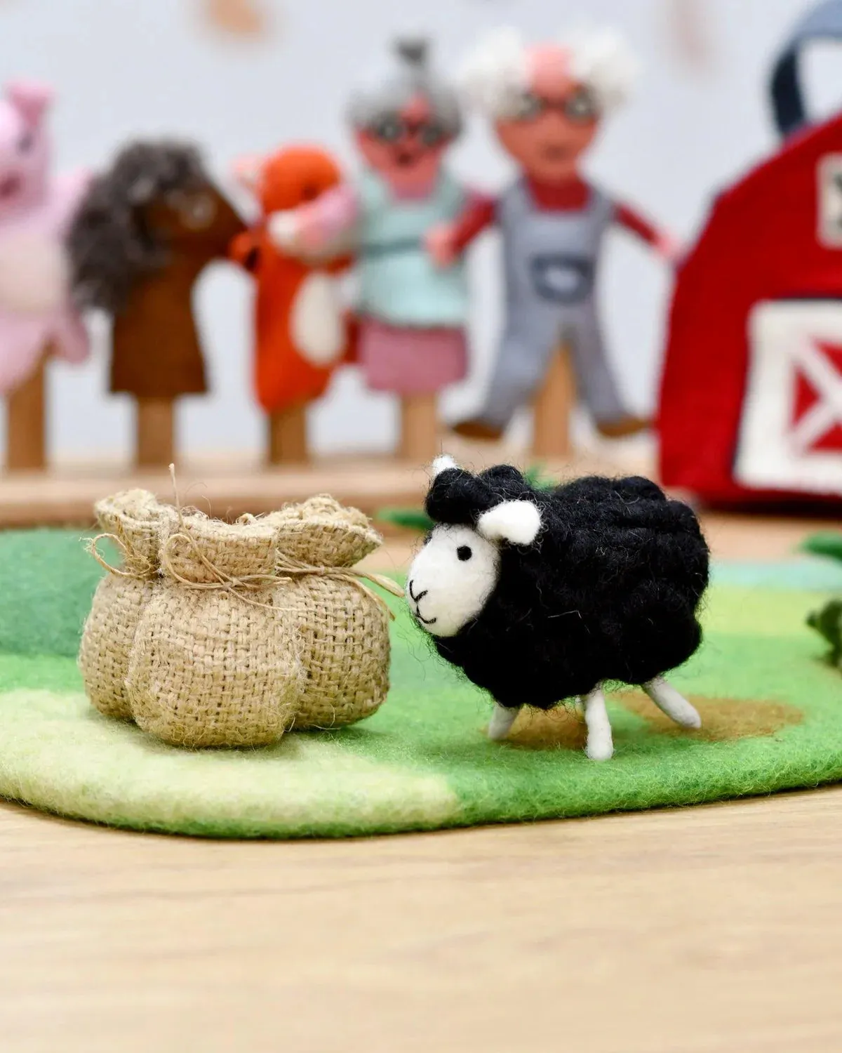 Tara Treasure Felt Baa Baa Black Sheep Set