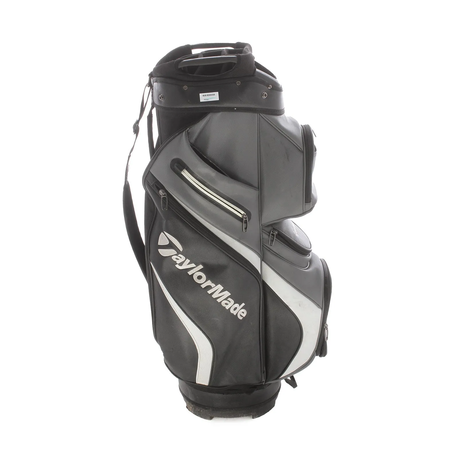 TaylorMade Deluxe Cart Bag - Grey/Balck/White