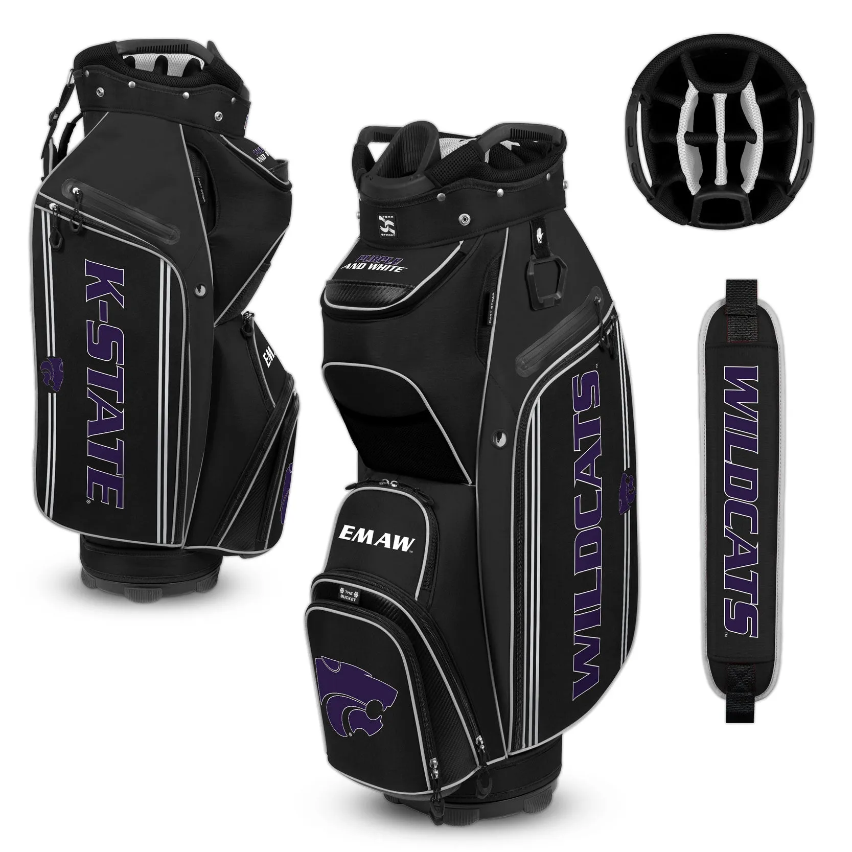 Team Effort 2024 NCAA Bucket III Cooler Cart Bag