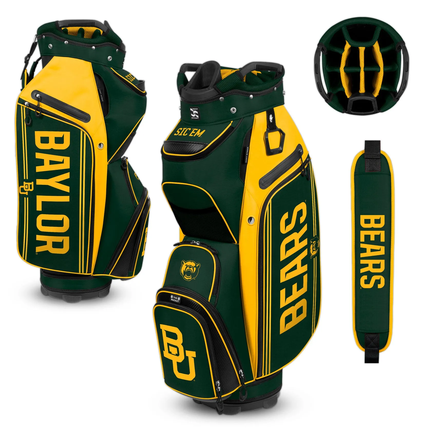 Team Effort 2024 NCAA Bucket III Cooler Cart Bag