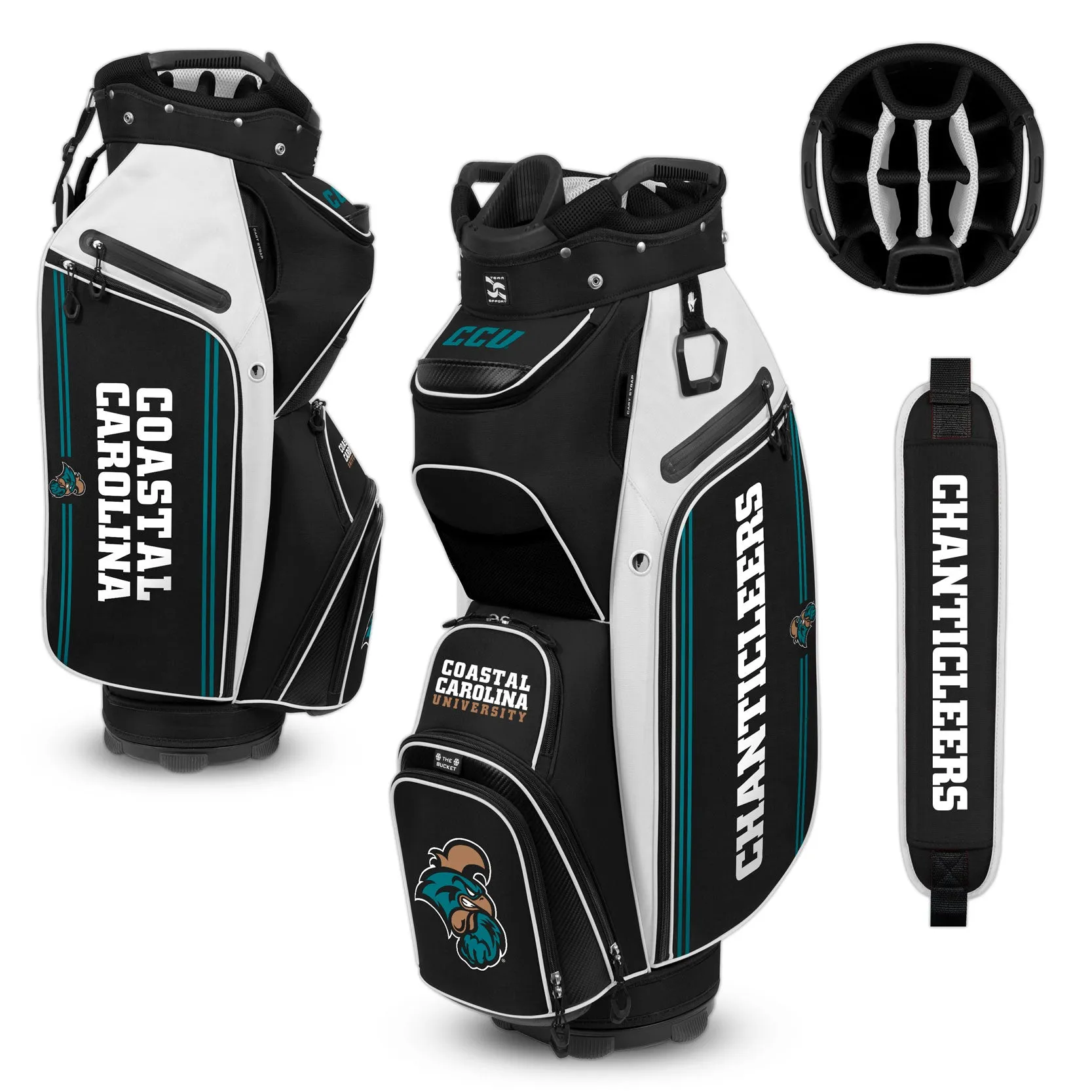 Team Effort 2024 NCAA Bucket III Cooler Cart Bag