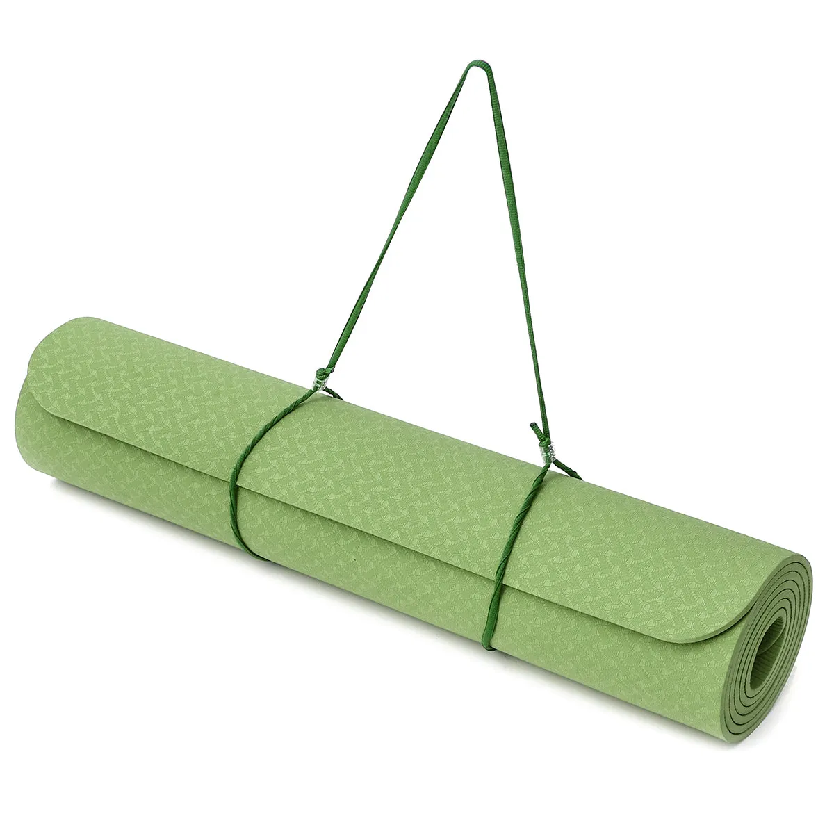 Thickened Two-Color TPE Yoga Mat Anti-Slip Environmentally Friendly Tasteless Fitness Yoga Exercise Mat