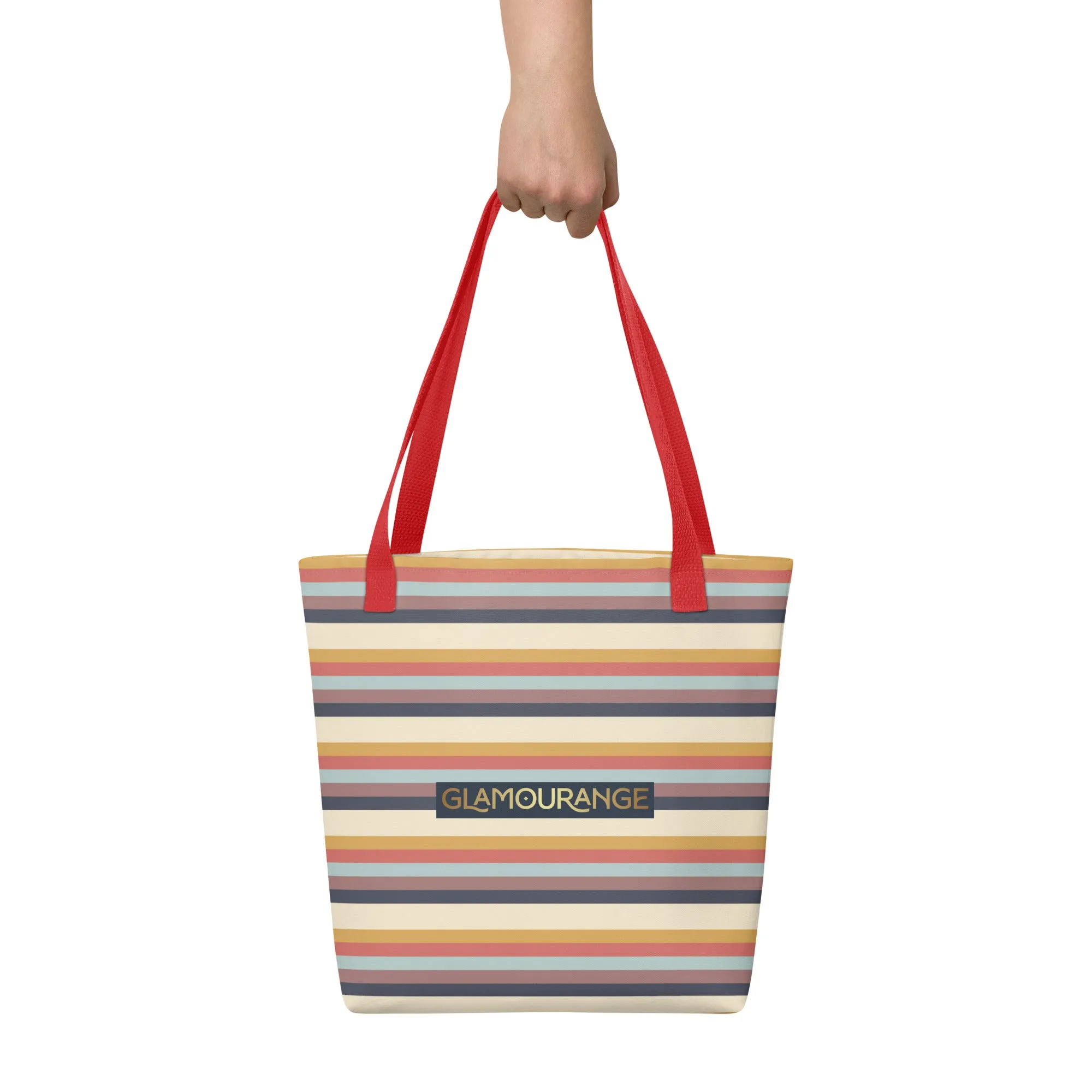 Tote Bag Women Designer (Stripe Bag Pattern 0012)