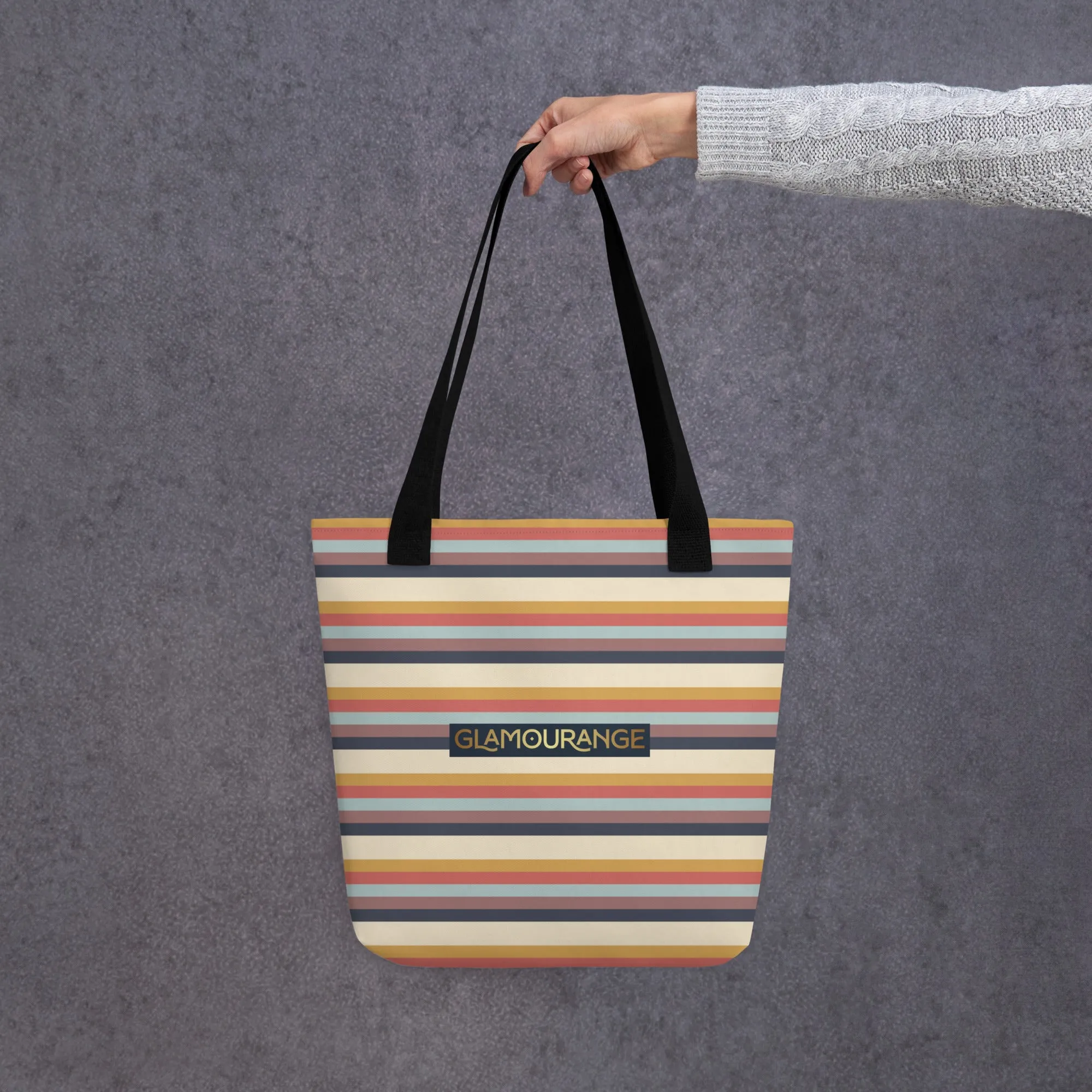 Tote Bag Women Designer (Stripe Bag Pattern 0012)