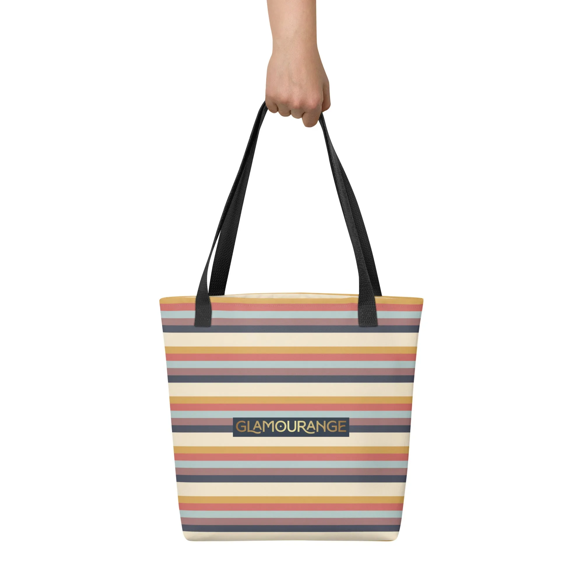 Tote Bag Women Designer (Stripe Bag Pattern 0012)