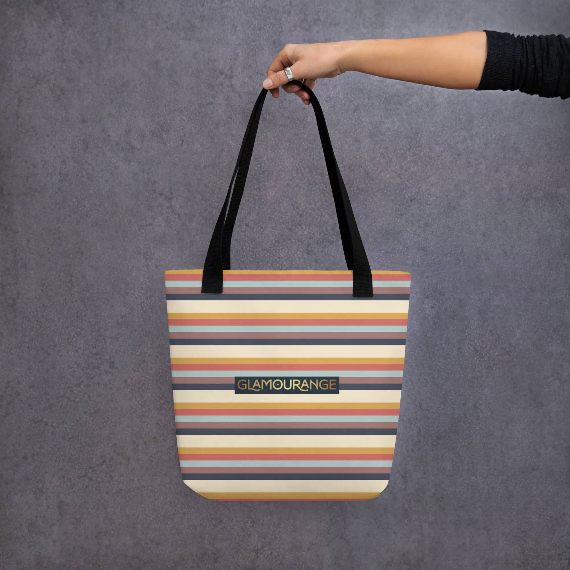 Tote Bag Women Designer (Stripe Bag Pattern 0012)