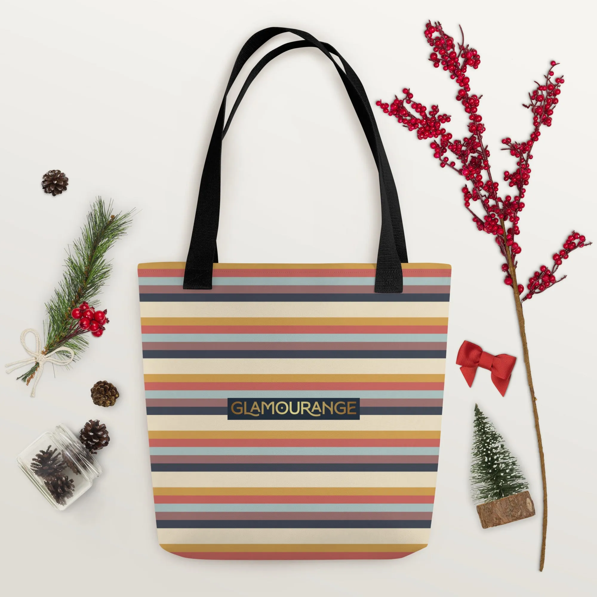 Tote Bag Women Designer (Stripe Bag Pattern 0012)