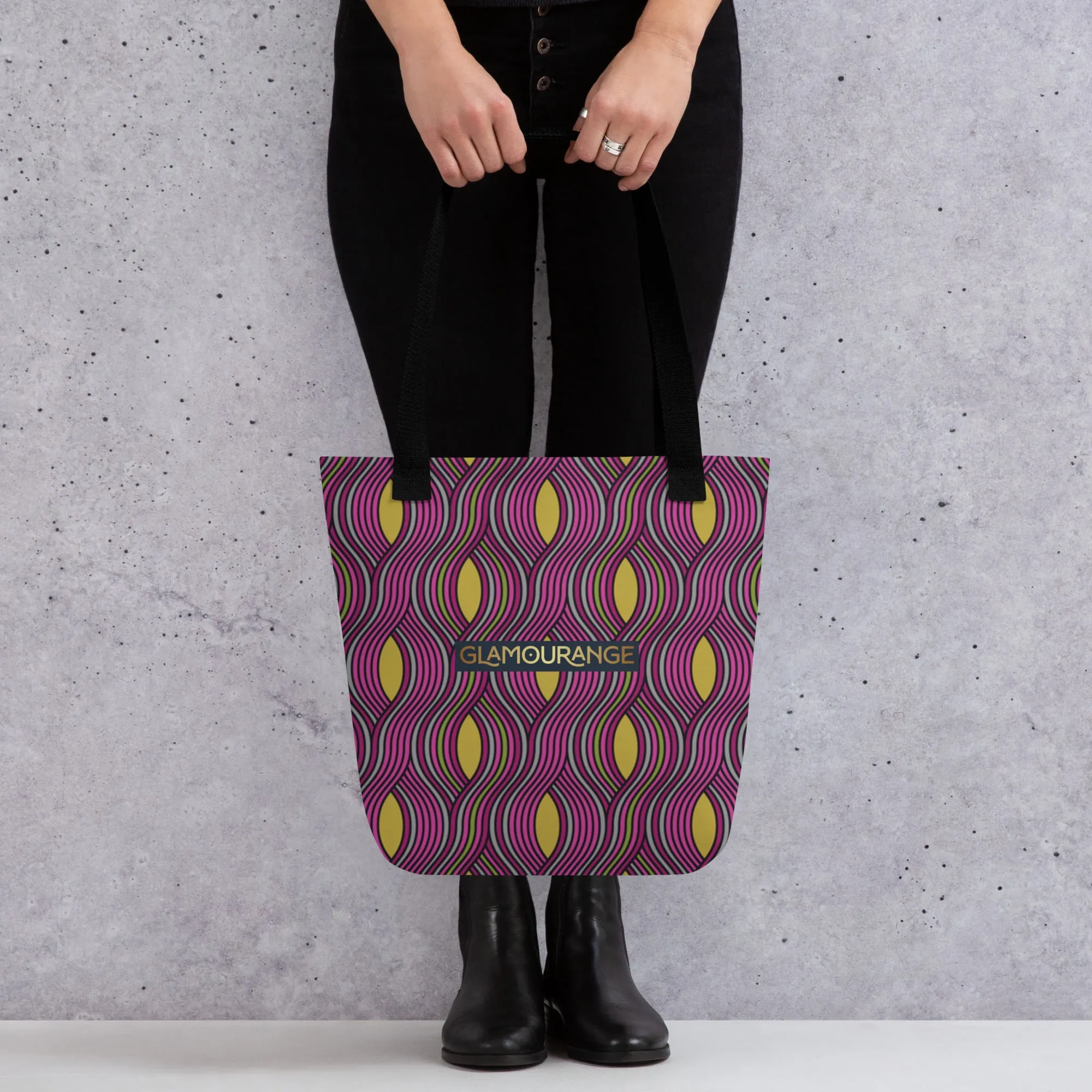 Tote Bag Women Designer (Stripe Bag Pattern 0015)