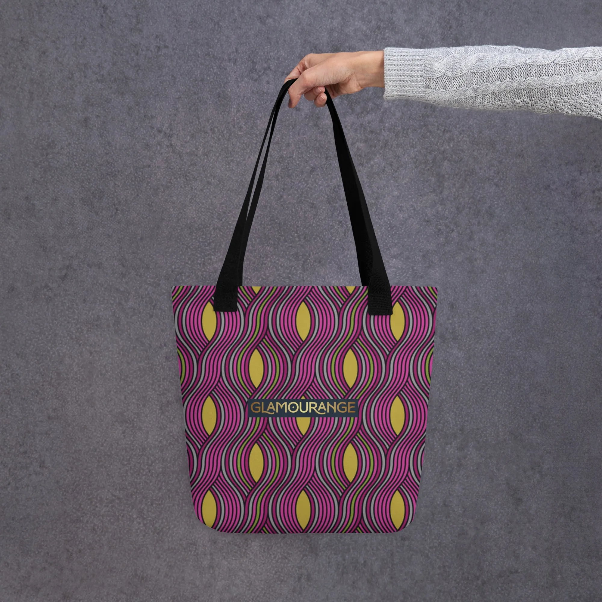 Tote Bag Women Designer (Stripe Bag Pattern 0015)