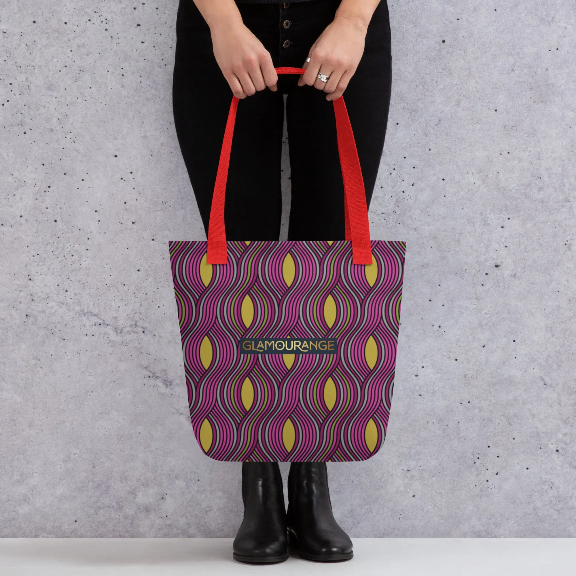 Tote Bag Women Designer (Stripe Bag Pattern 0015)