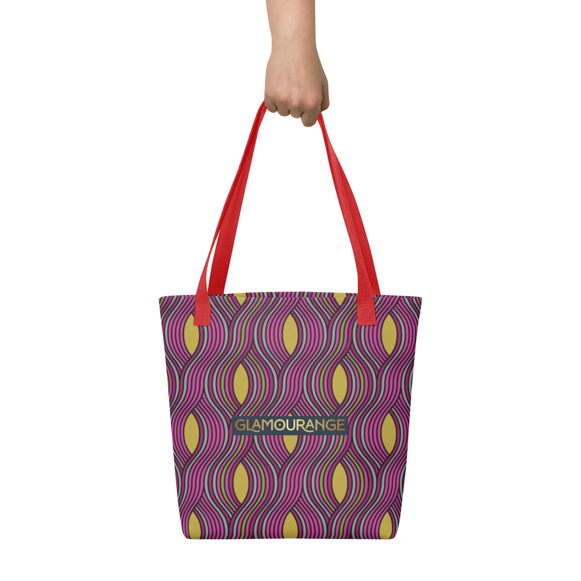 Tote Bag Women Designer (Stripe Bag Pattern 0015)