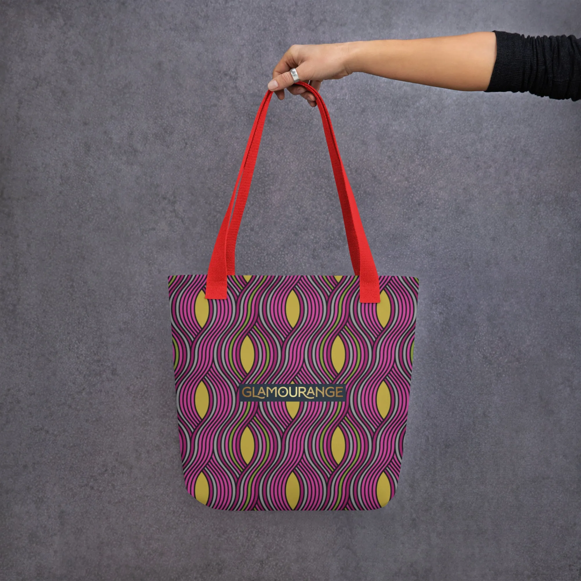 Tote Bag Women Designer (Stripe Bag Pattern 0015)