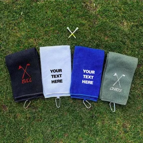 Un-FORE-gettable Golf Towel